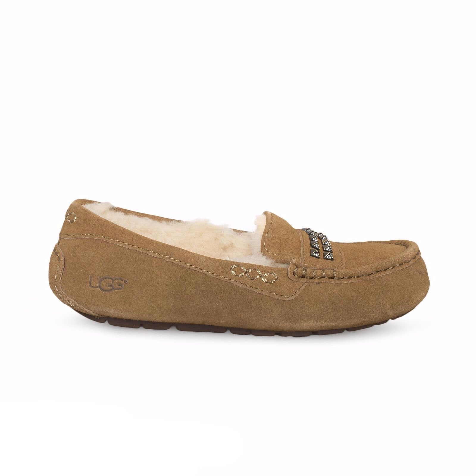 ugg ansley chestnut slippers