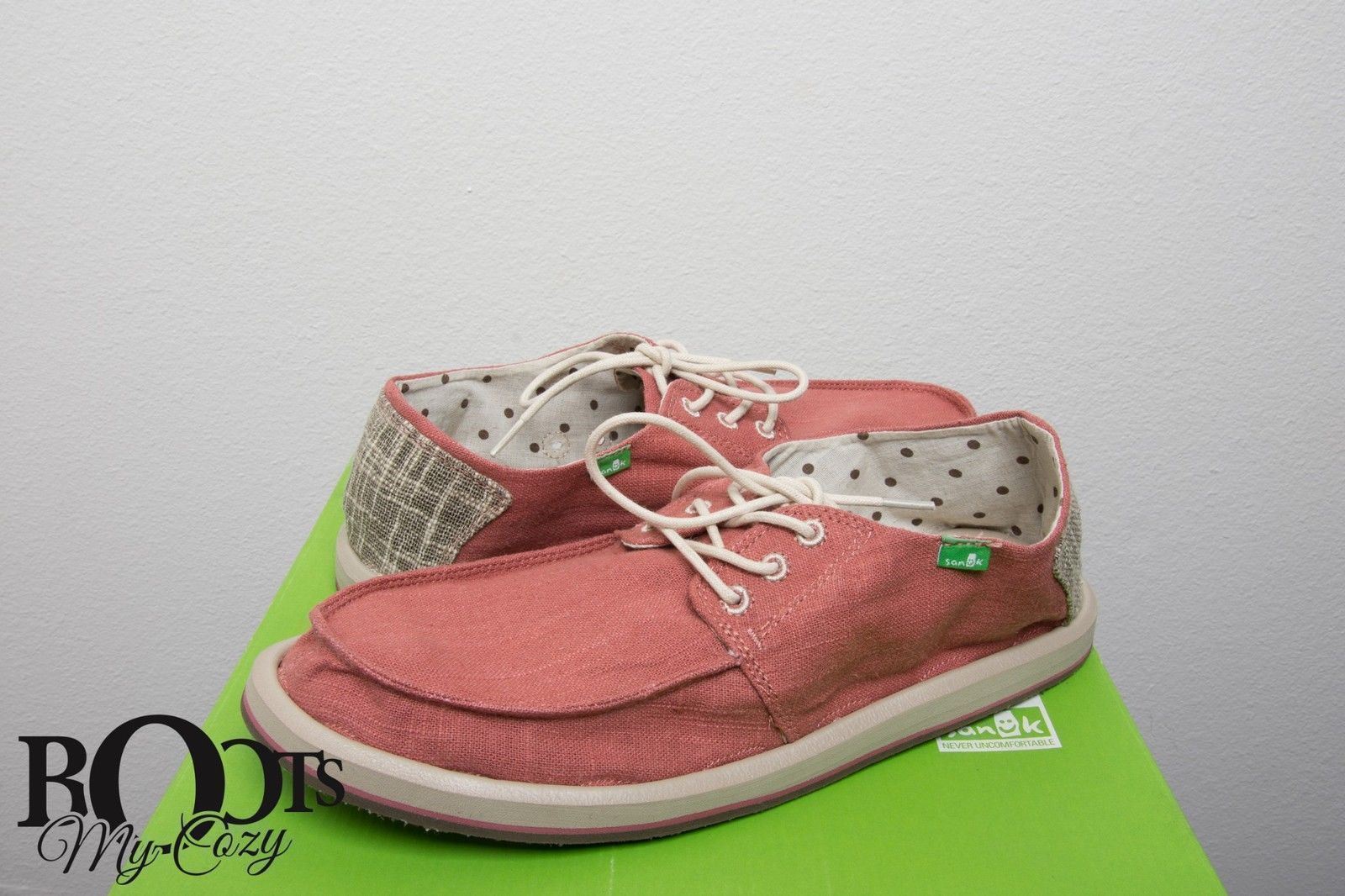 Sanuk Drewby Faded Brick Shoes 