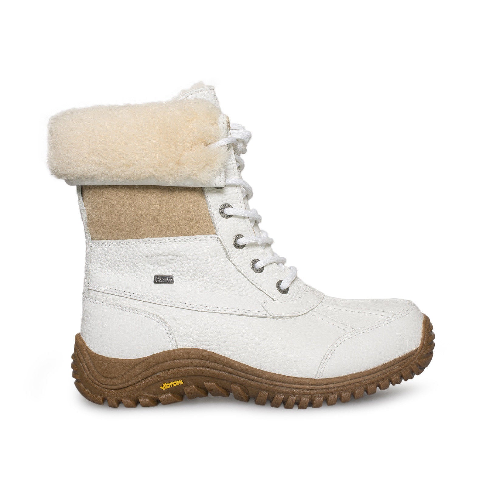 UGG Adirondack II White (OLD) Boots - MyCozyBoots