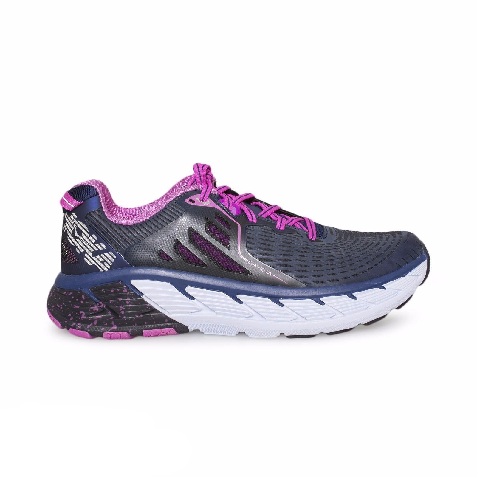 fuchsia running shoes