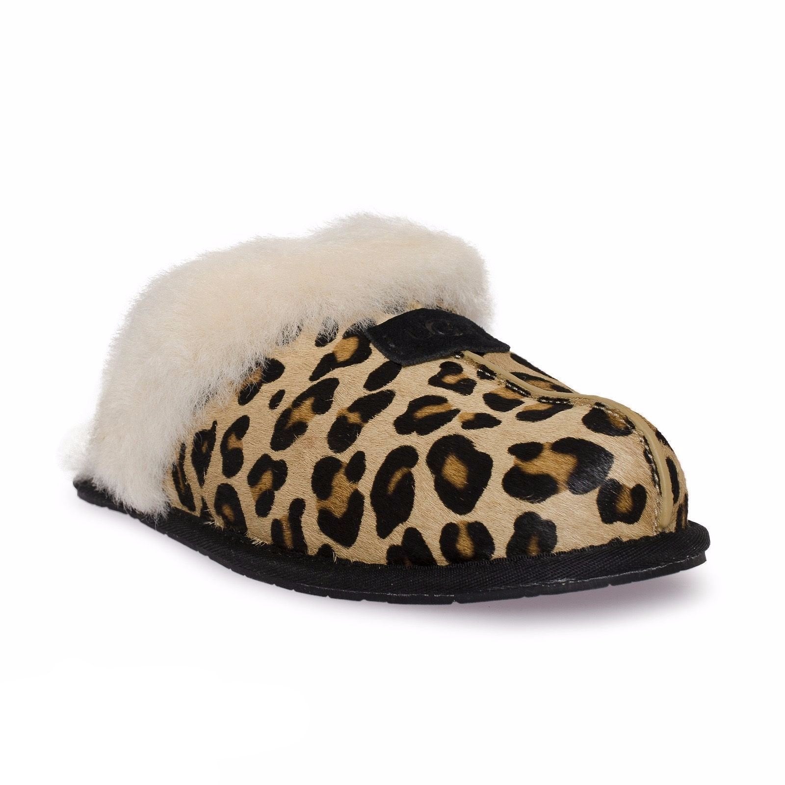 leopard print uggs slippers