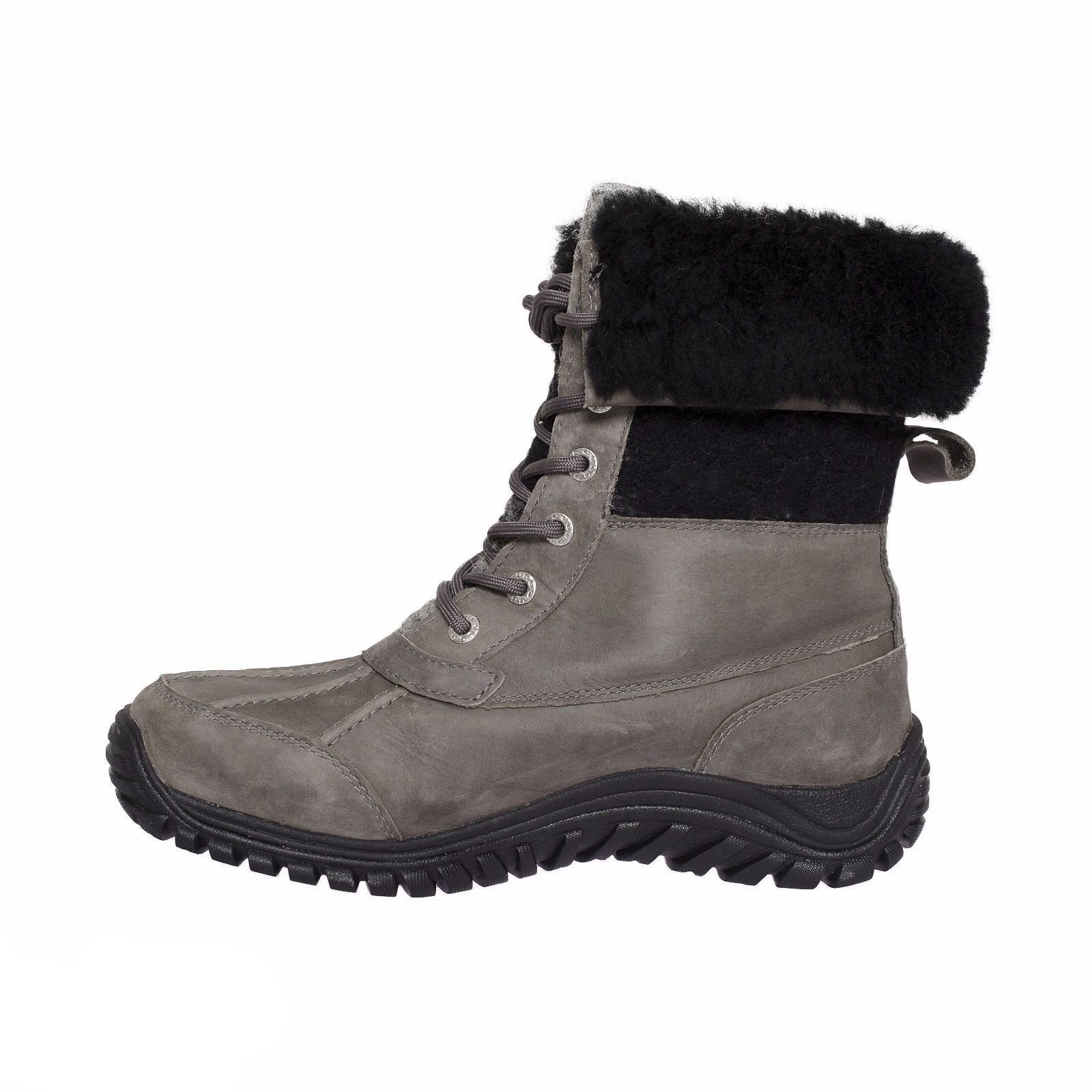 UGG Adirondack II Charcoal Boots - MyCozyBoots