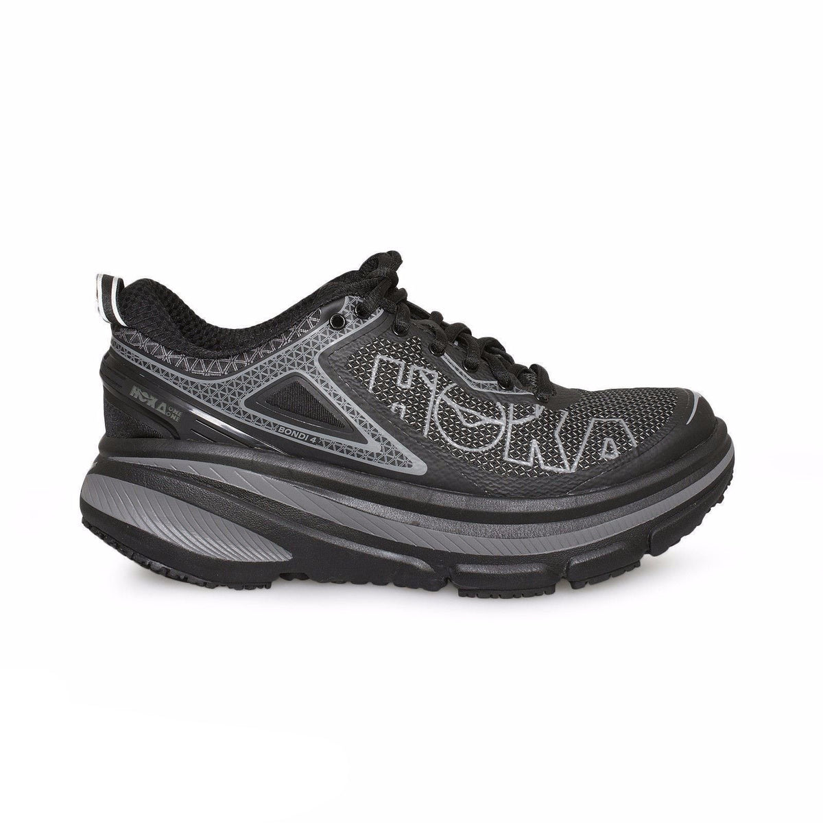 Hoka One One Bondi 4 Black Running Shoes – MyCozyBoots