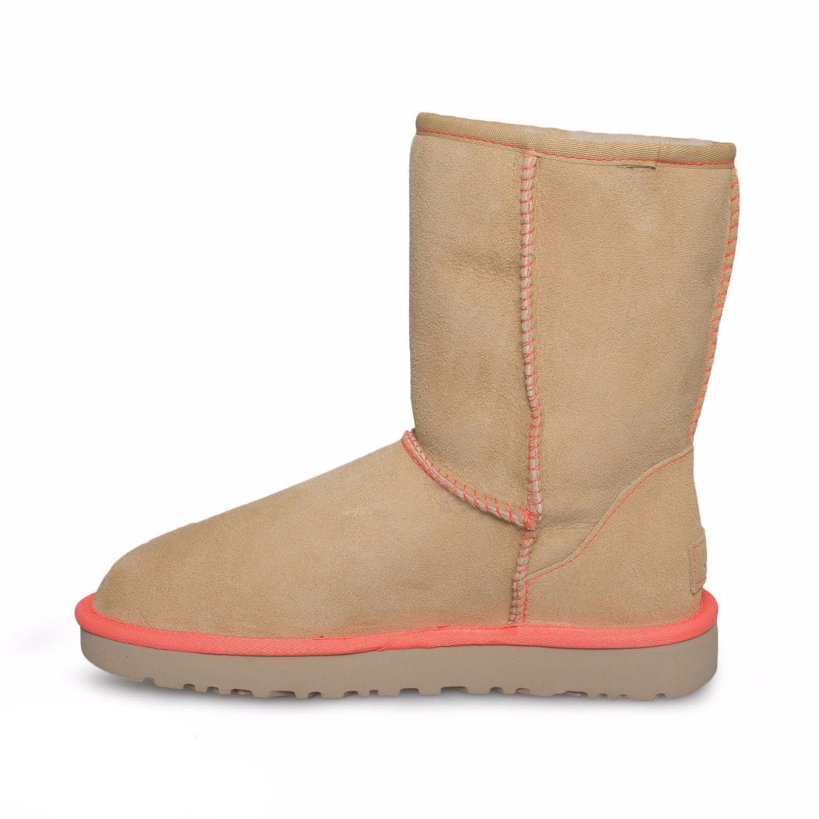 ugg classic short neon