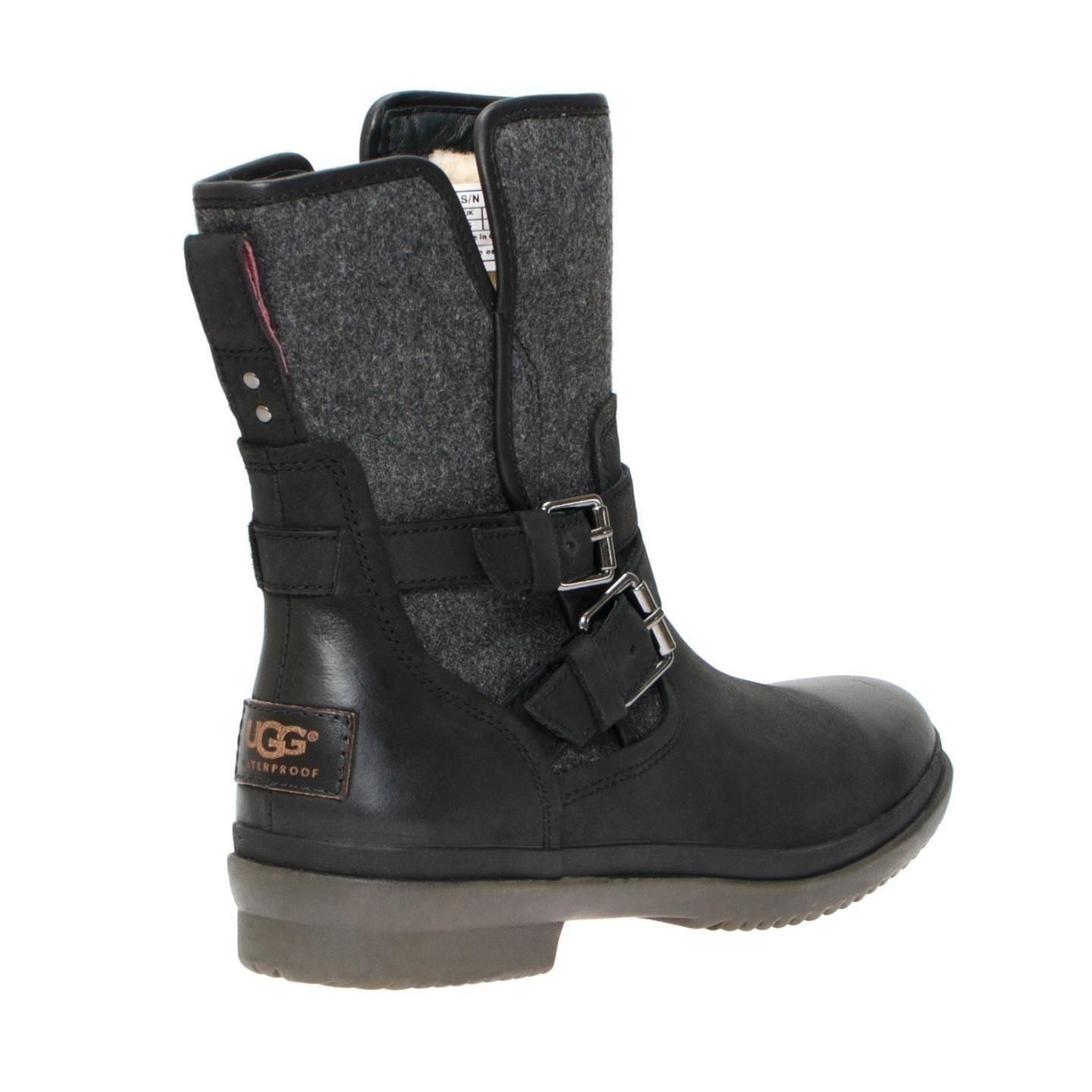 ugg simmens boot black size 8