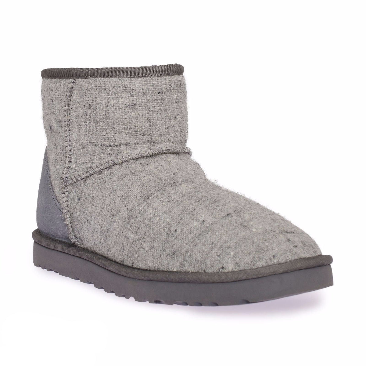 UGG Classic Mini Woolrich Donegal Grey Boots – MyCozyBoots