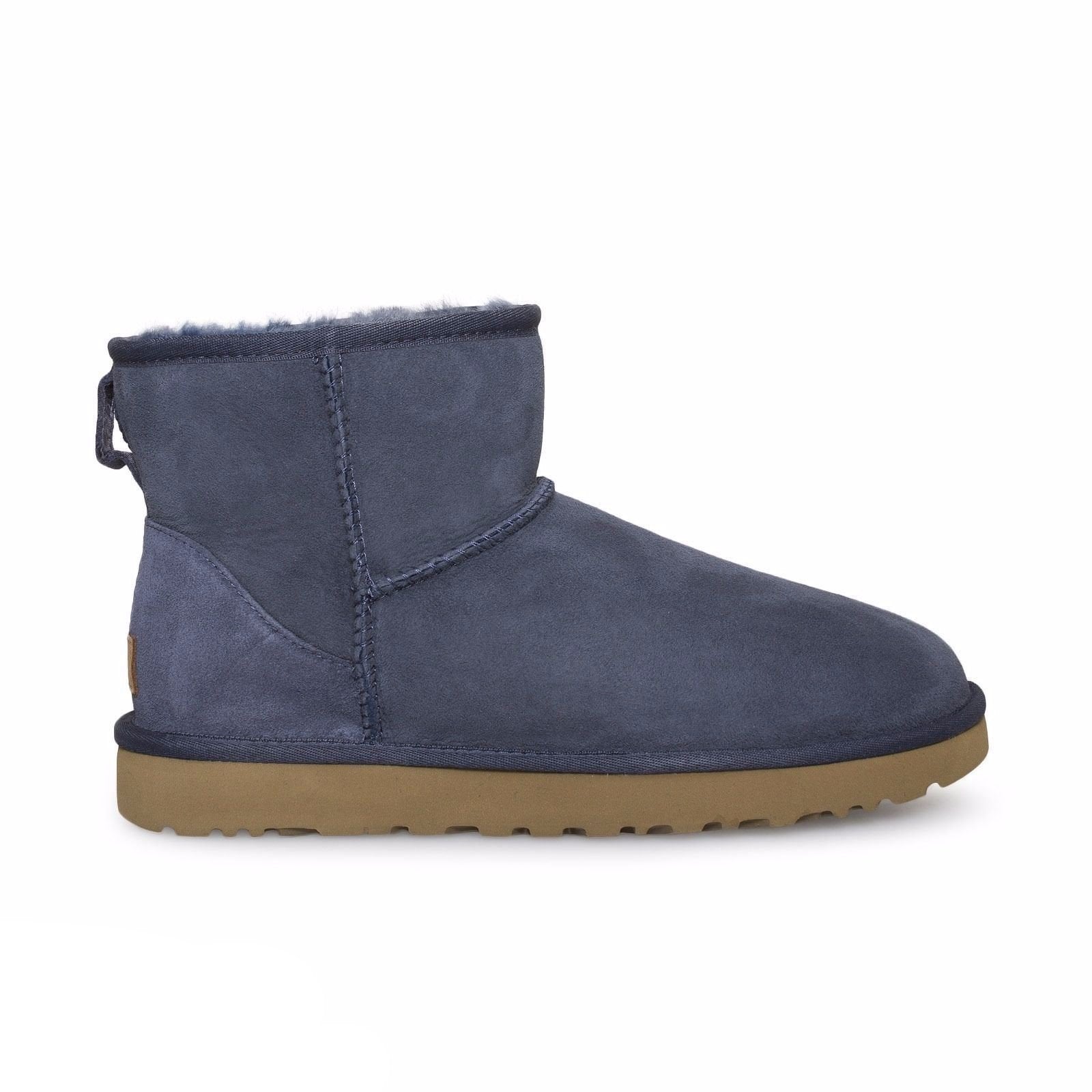 ugg mini navy blue