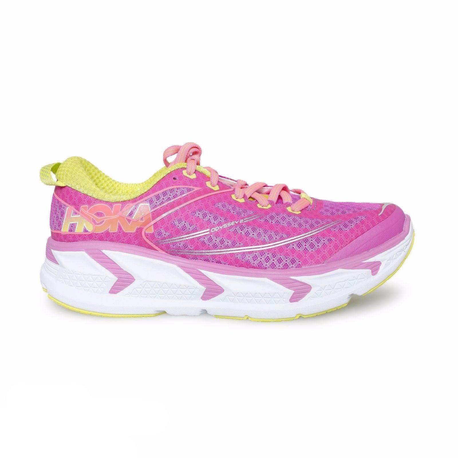 coral running shoes