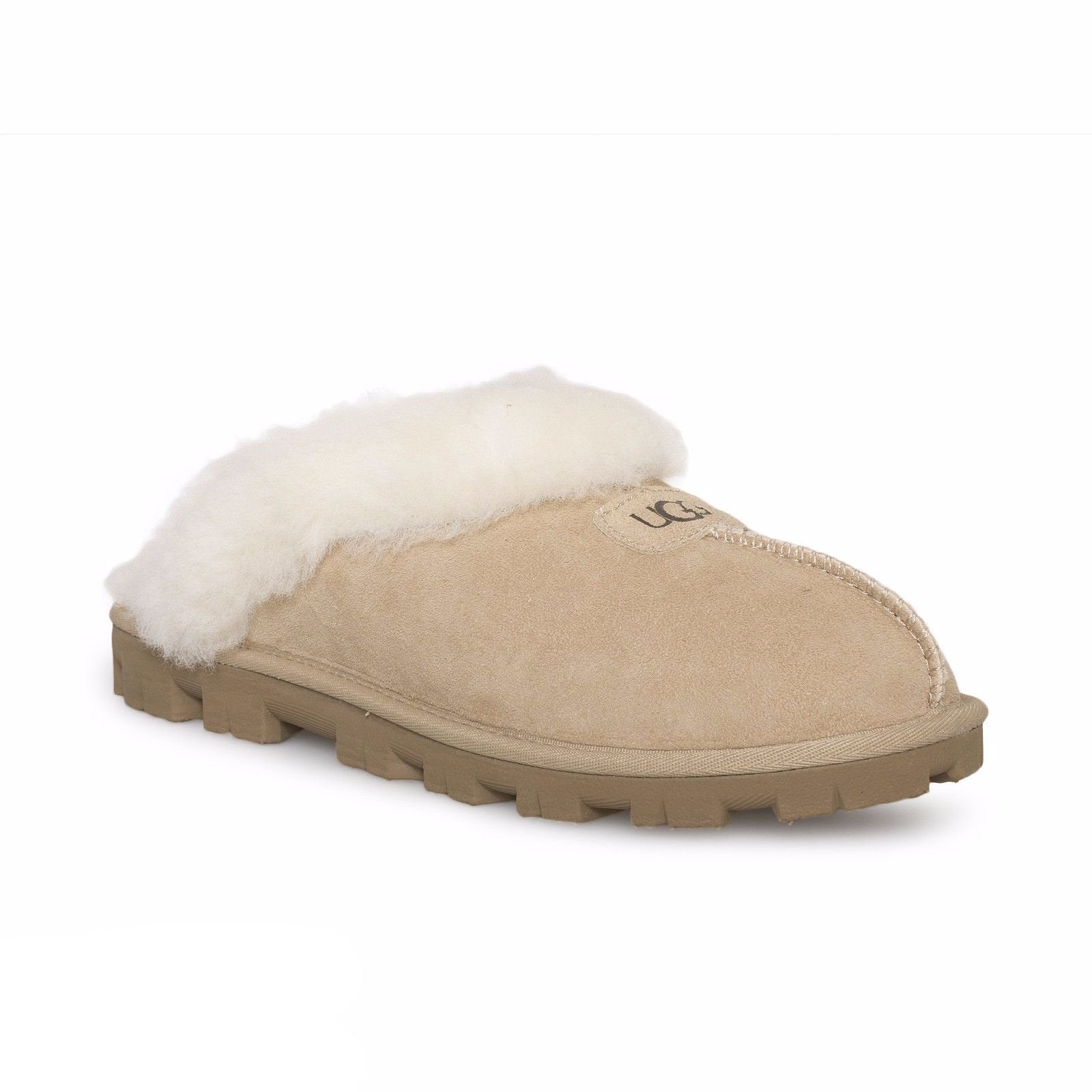 UGG Coquette Sand Slippers - MyCozyBoots