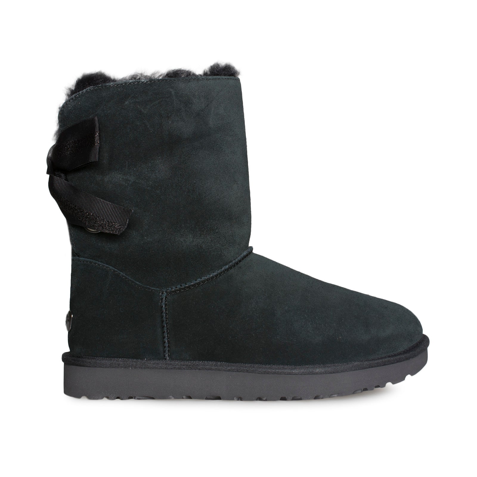 short black ugg boots with bows