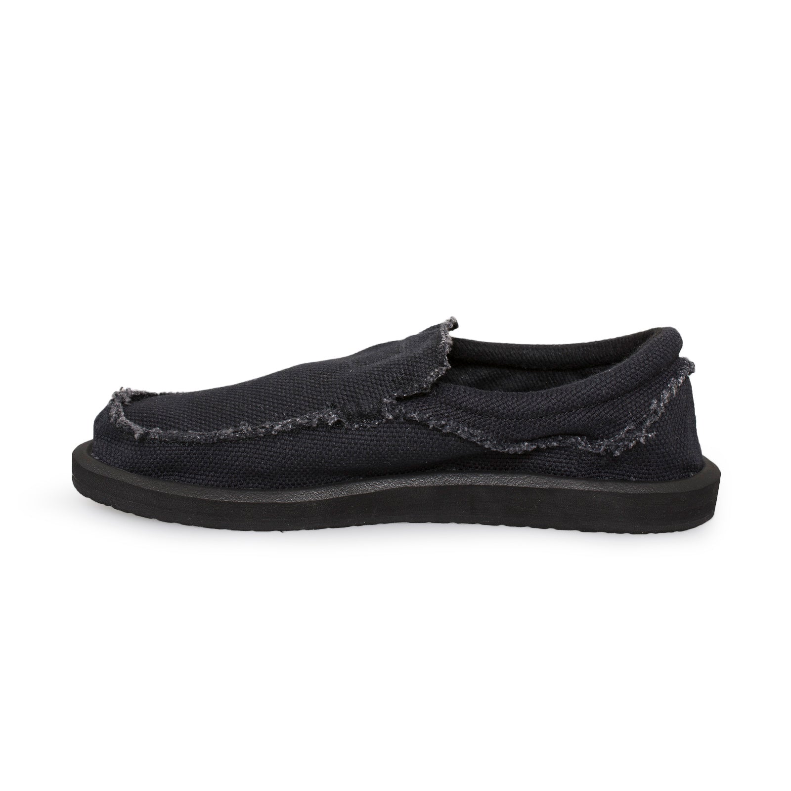 Sanuk Chiba Black Loafers - Men's – MyCozyBoots