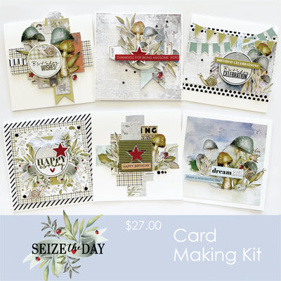 Uniquely Creative - Seize the Day - Card Making Kit, Scrap Of Your Life