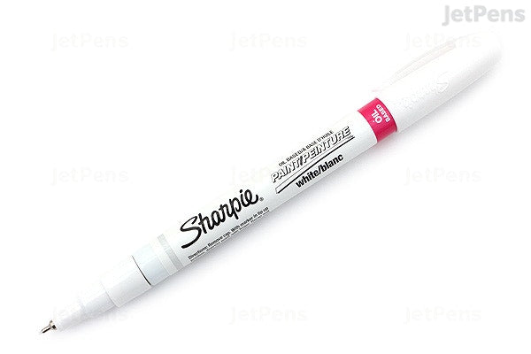Sharpie Permanent Paint Marker, Fine Point, White