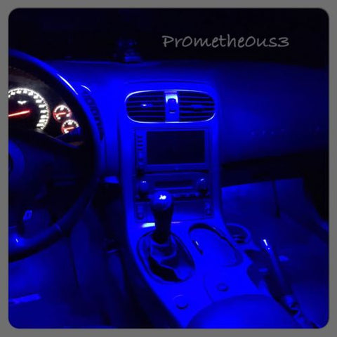 2005 2013 C6 Corvette Interior Blue Led Plug N Play Upgrade Kit Free Shipping