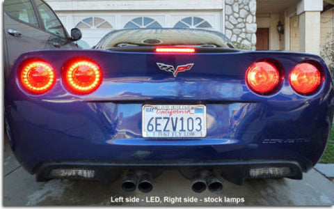 c6 corvette led tail lights eagle eye