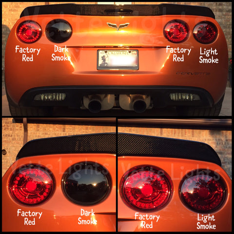 c5 corvette smoked led tail lights