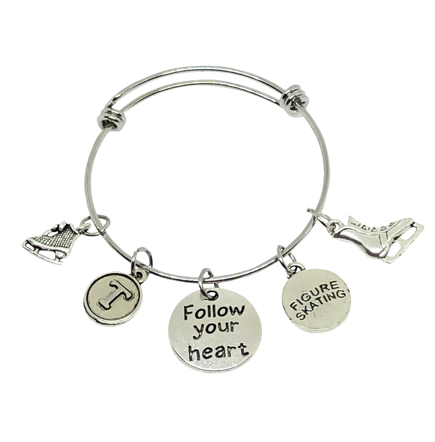 Personalized Slider Charm Bangle – Lets Accessorize