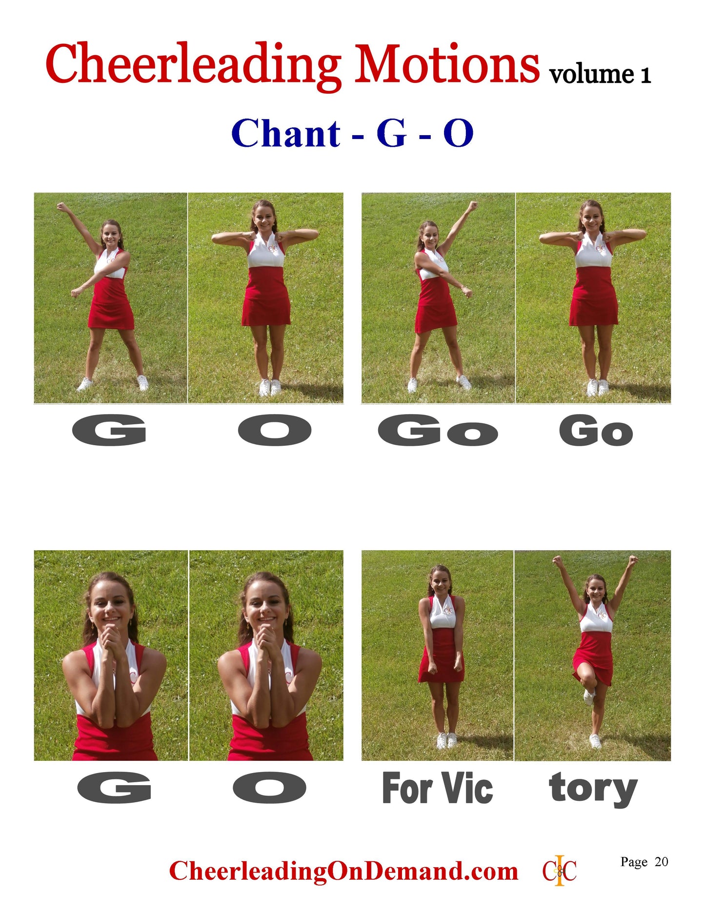 Cheerleading Motions Ebook Program – Cheer and Dance On Demand