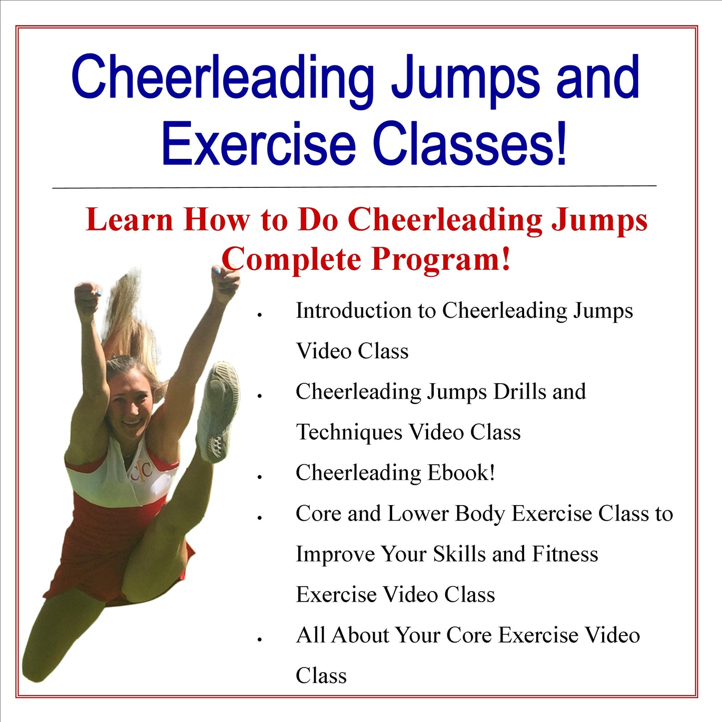 Learning the Cheerleading Jumps - Cheer HQ