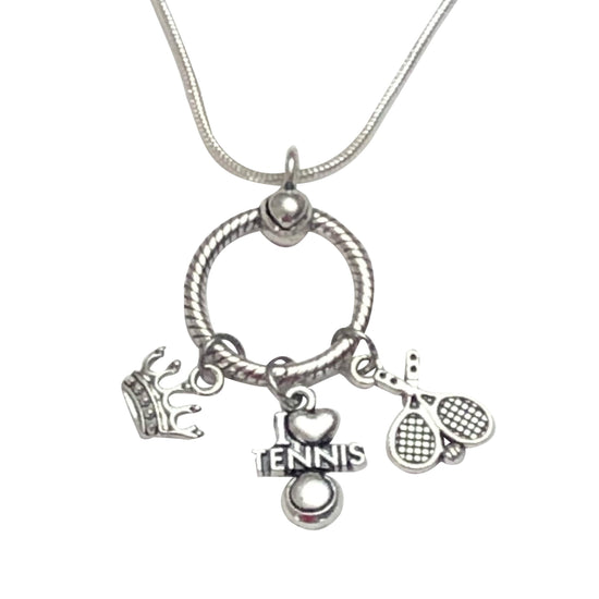 All About Me Sterling Silver Necklace with Charm Holder – Cheer