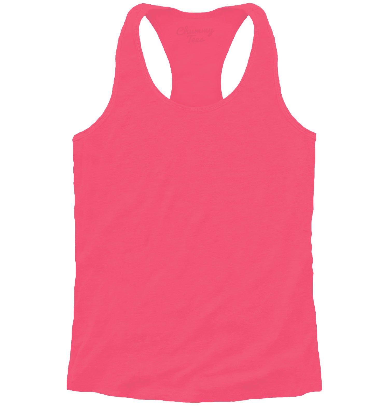 Womens Pink Racerback Tank