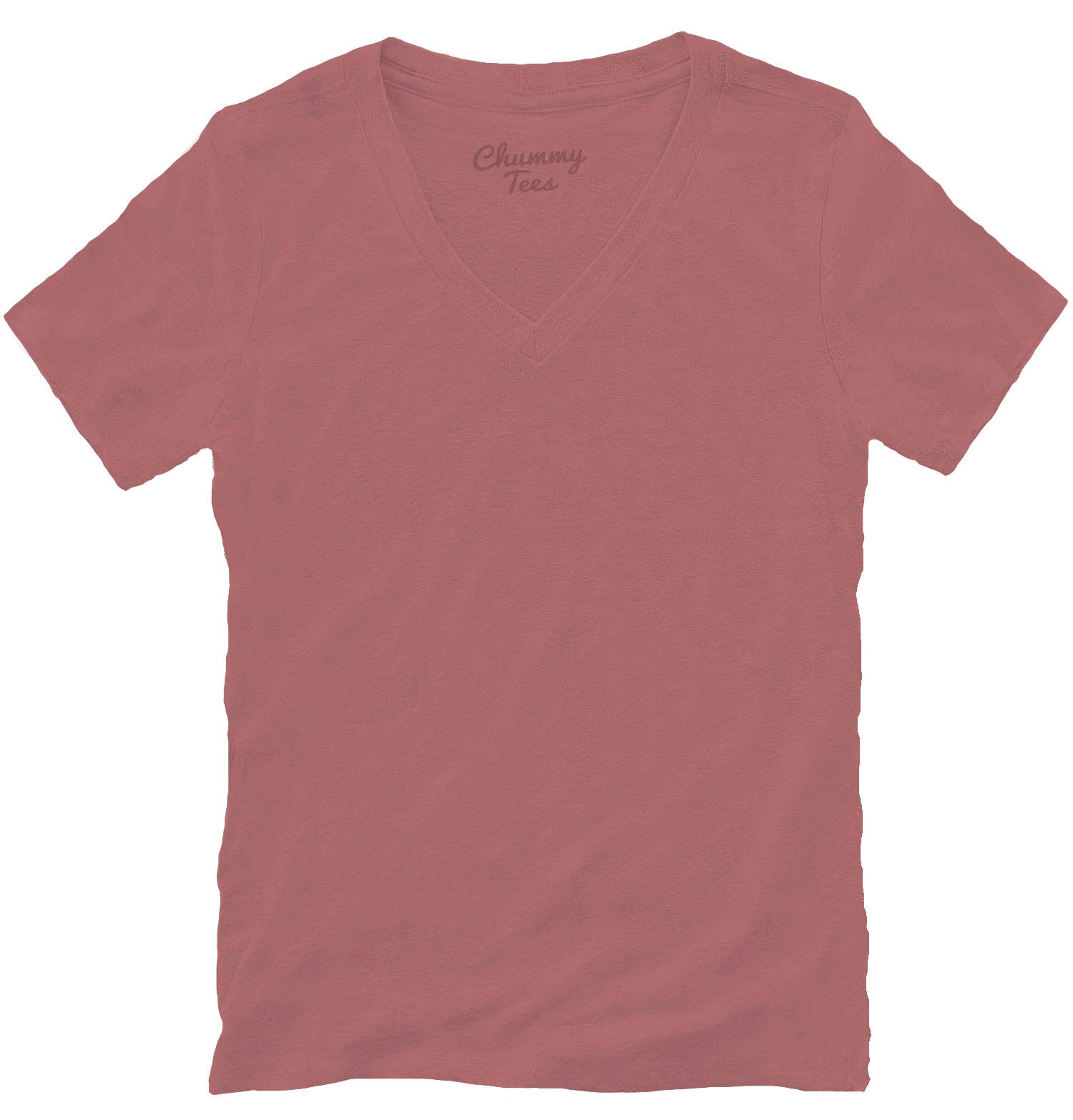 Womens Mauve V-Neck Shirt