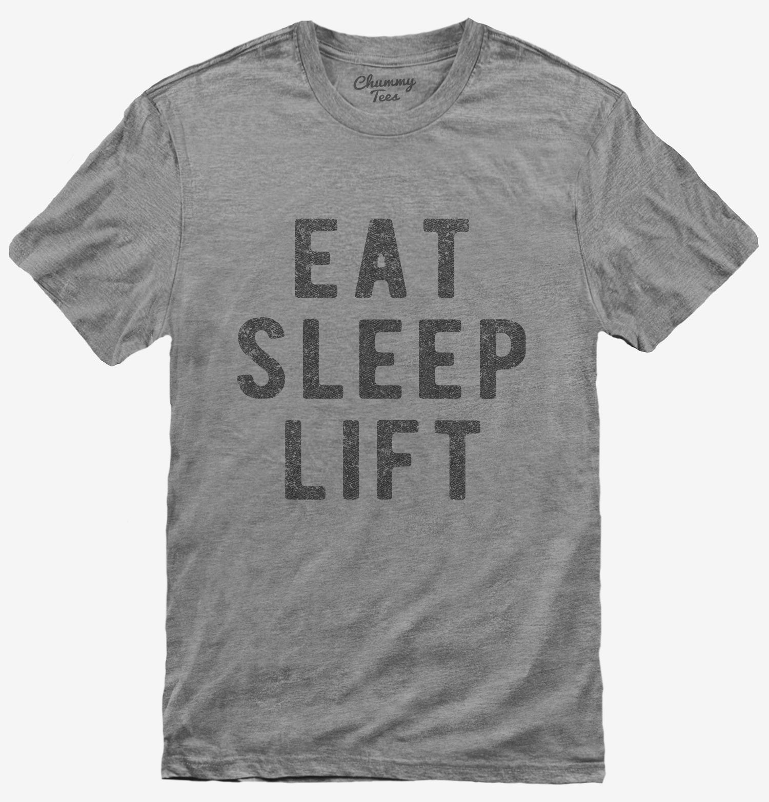 Eat Sleep Fish Repeat Funny Fishing Mens V-Neck Cotton T-Shirt