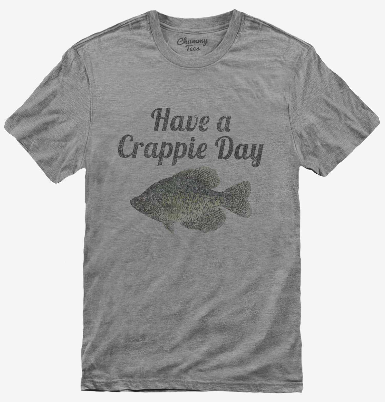 7 ate 9 Apparel Women's Funny Reel Expert Fishing T-Shirt Grey 