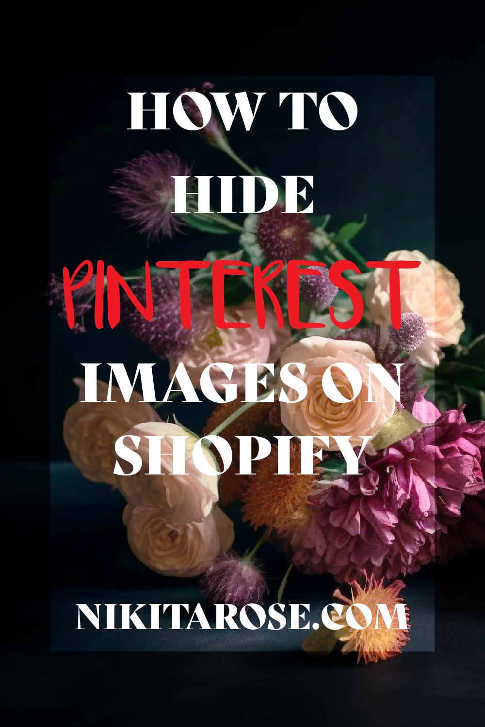 How to add hidden images to your Shopify blog posts to increase Alternative Pins to Pinterest