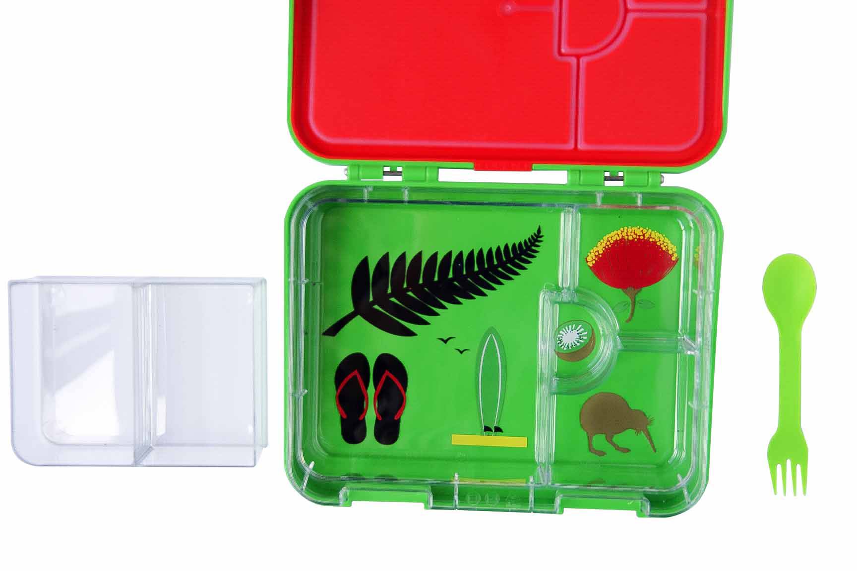 Bento Lunch Box - Silver Fern Leakproof Kiwibox 2.0 – LunchBox Inc.