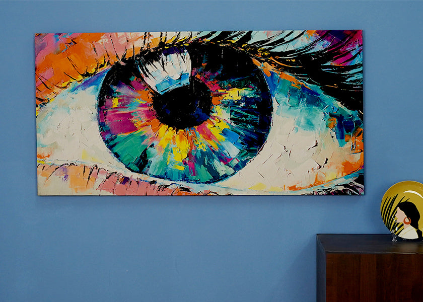 beautiful eyes painting