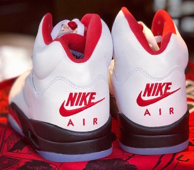 air jordan v fire red