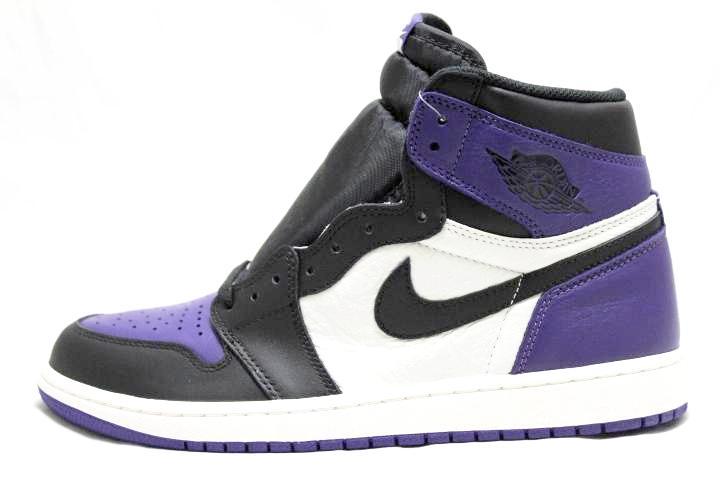 court purple jordan 1s