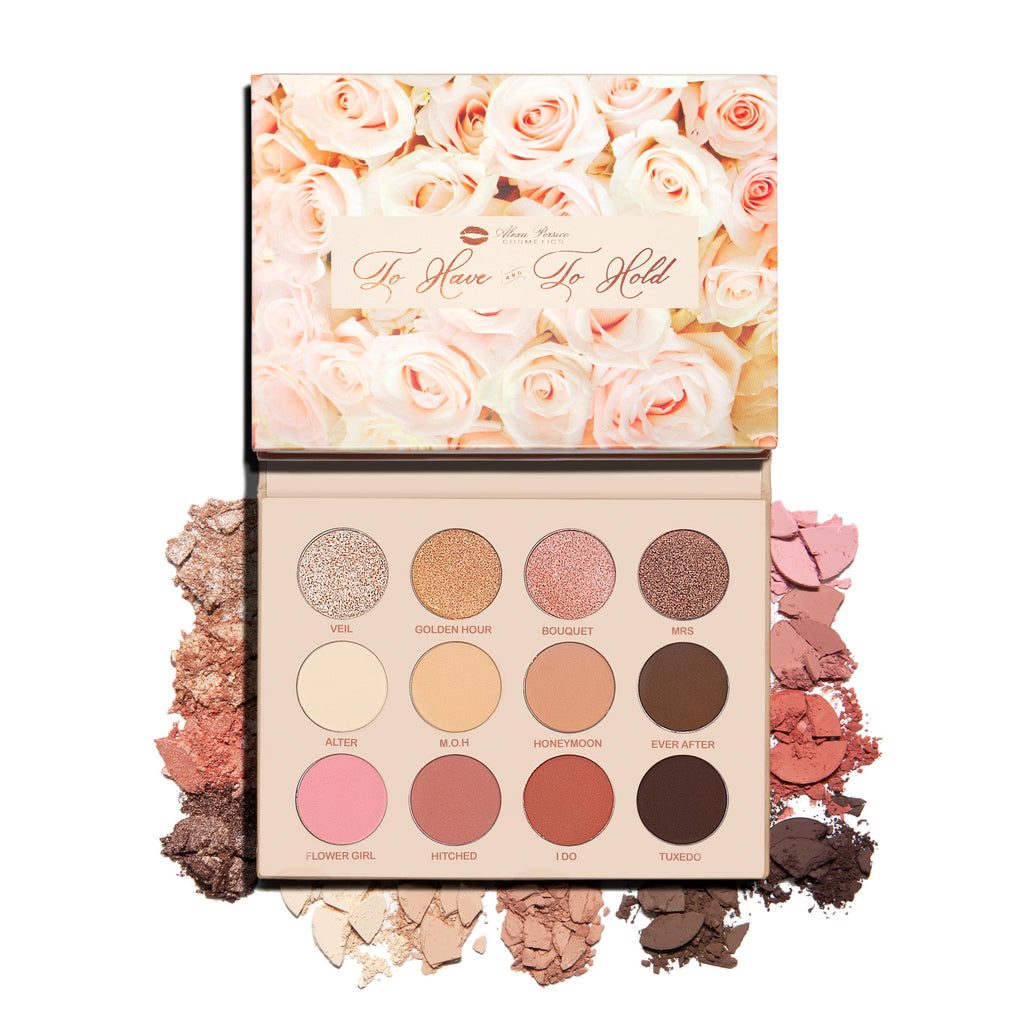 To Have & To Hold Eyeshadow Palette – Alexa Persico Cosmetics