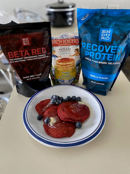 Pancake Recipe with Beta Red Pre-Workout Formula