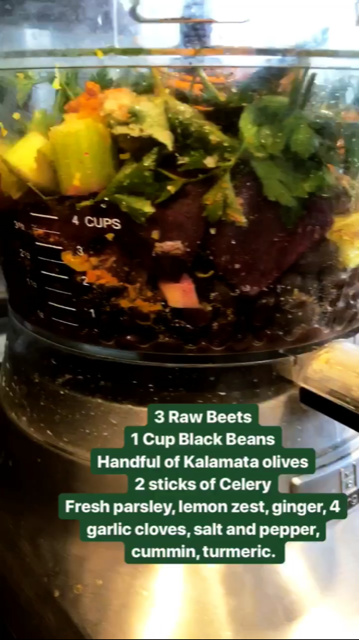Beet Root Falafel Balls & Lettuce Wrap Recipe