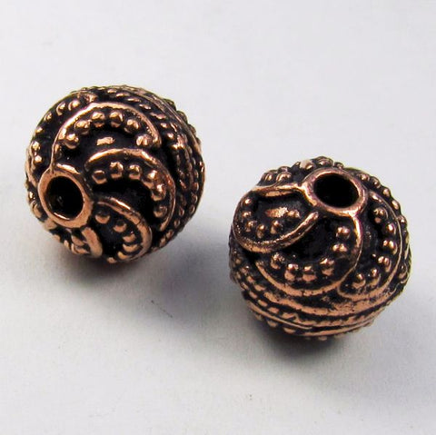 copper beads