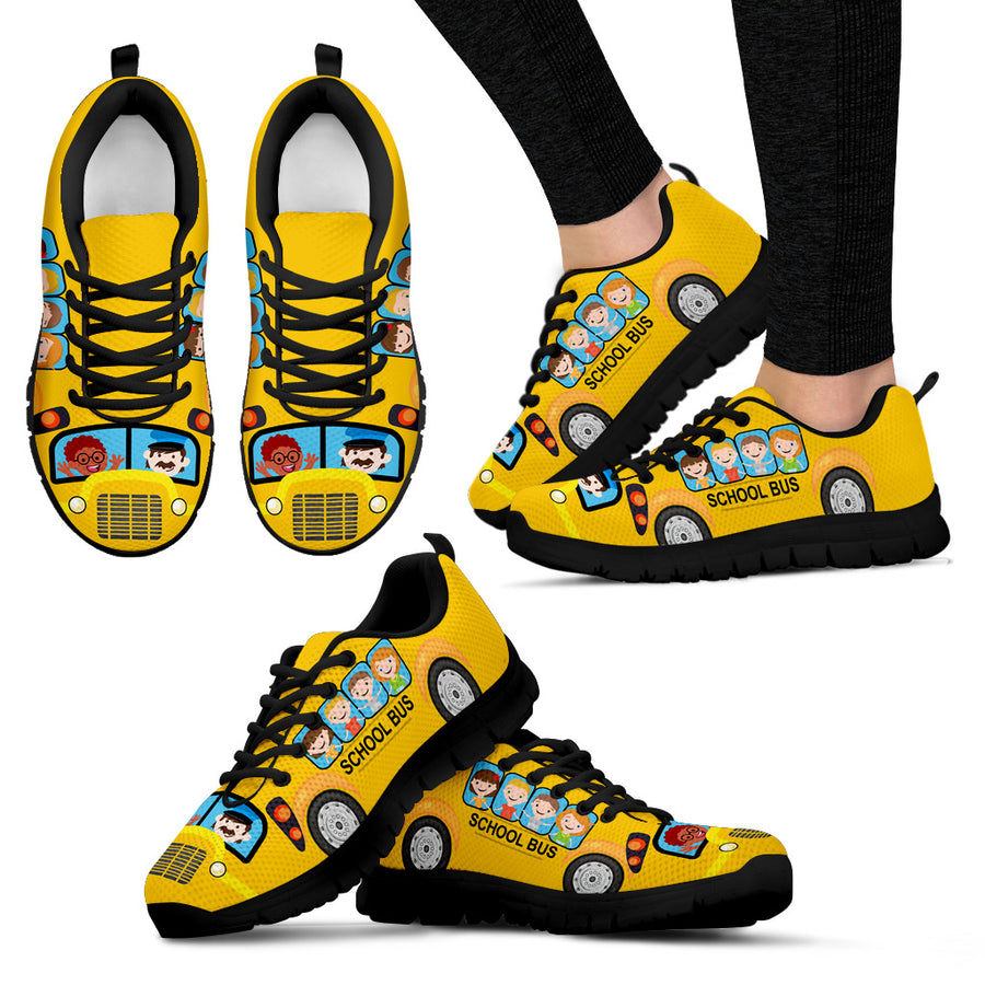 school bus tennis shoes