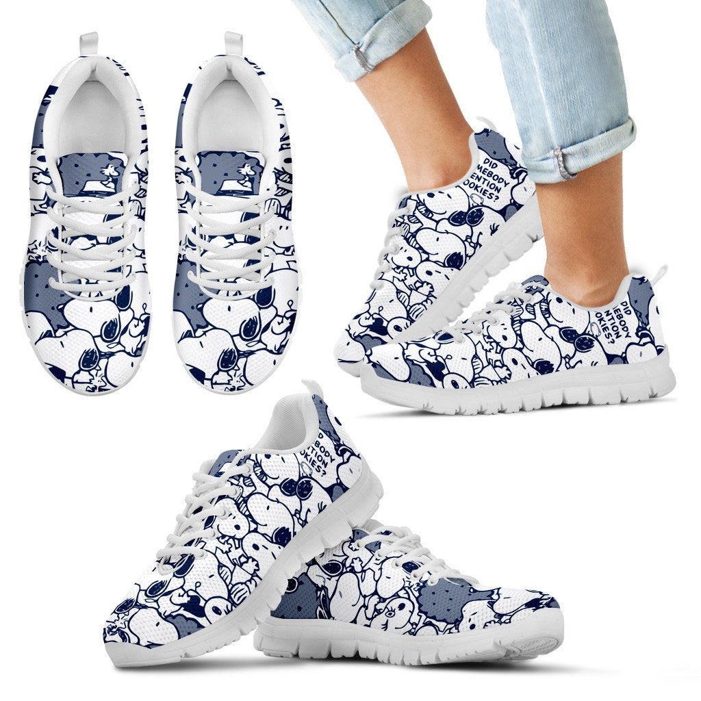 Snoopy Sneakers - Navy - Luvlavie