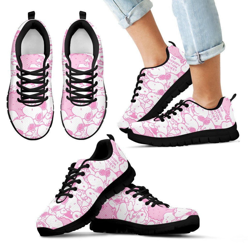 Snoopy Sneakers - Pink - Luvlavie