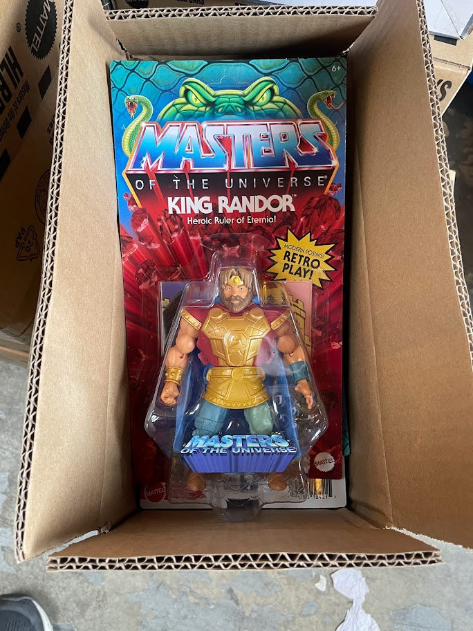 2023 MOTU Masters of the Universe Origins Wave 13 KING RANDOR