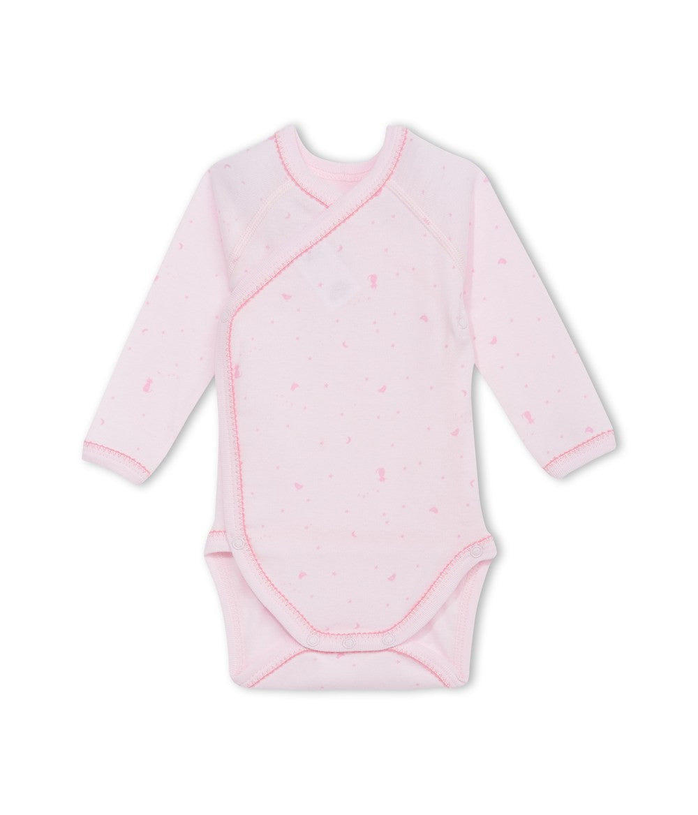 Jet verontreiniging onderdelen Petit Bateau Baby Girls Pink Romper – Petit New York