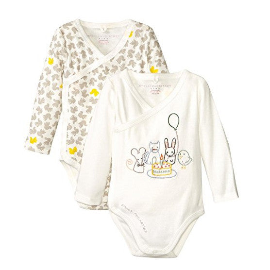 Baby Girls Two-Pack Rompers – Petit New 