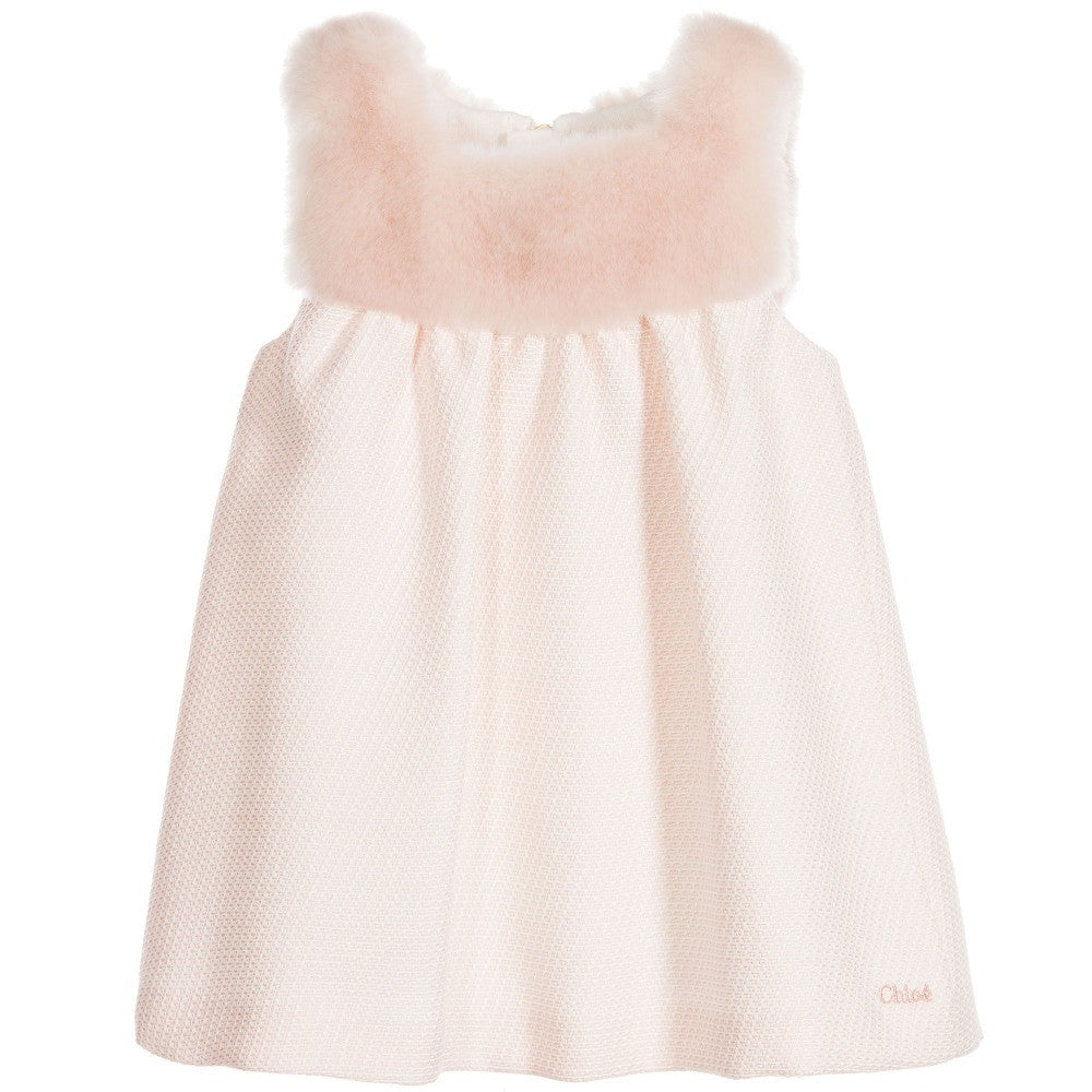 Chloe Baby Girls Light Pink Dress with 