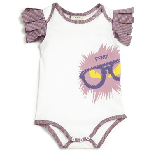 fendi baby romper