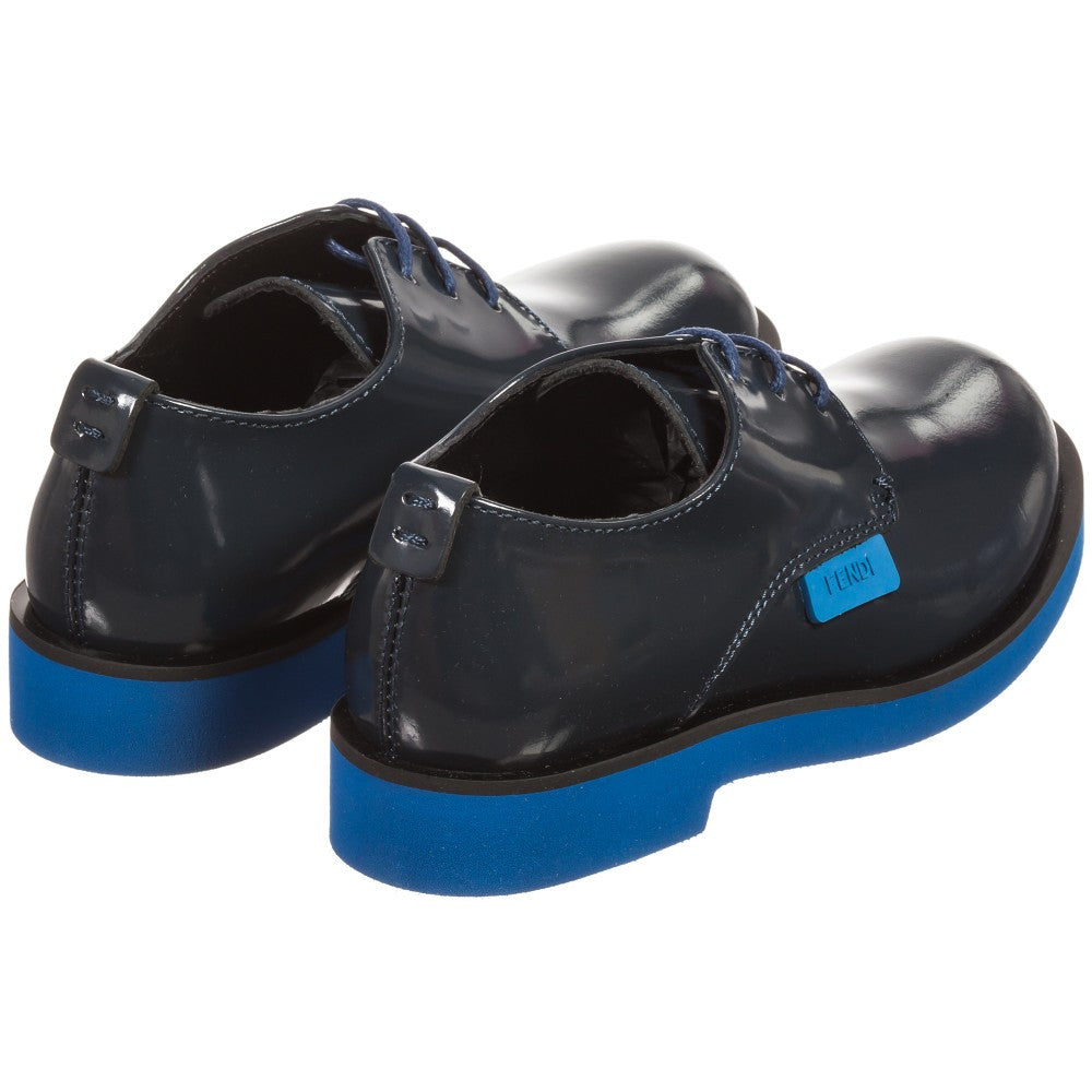 fendi blue shoes