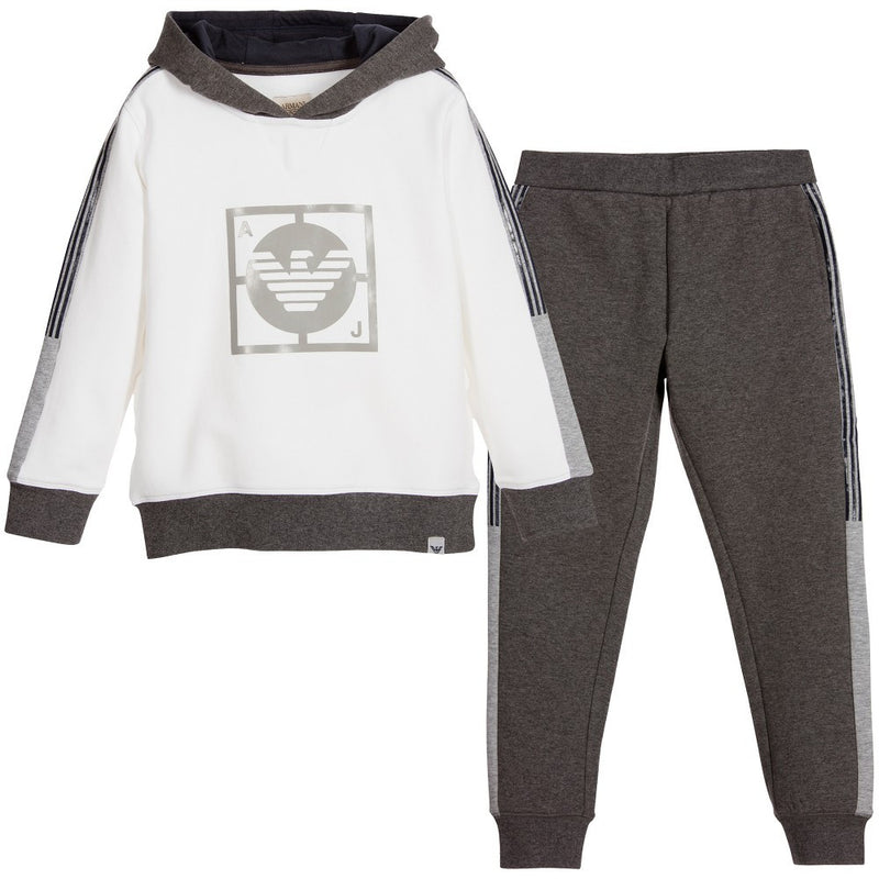 armani junior tracksuit