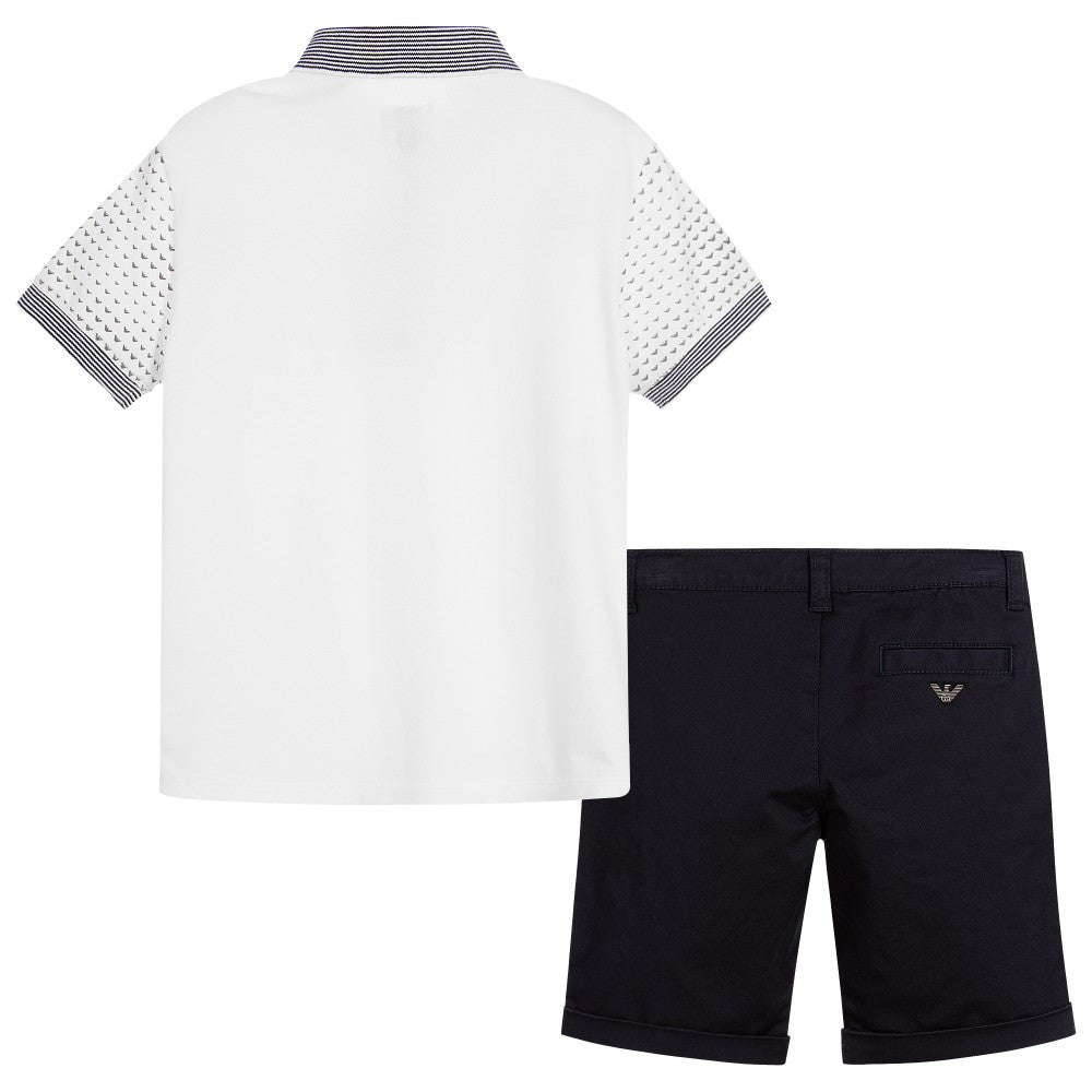 polo shorts sets