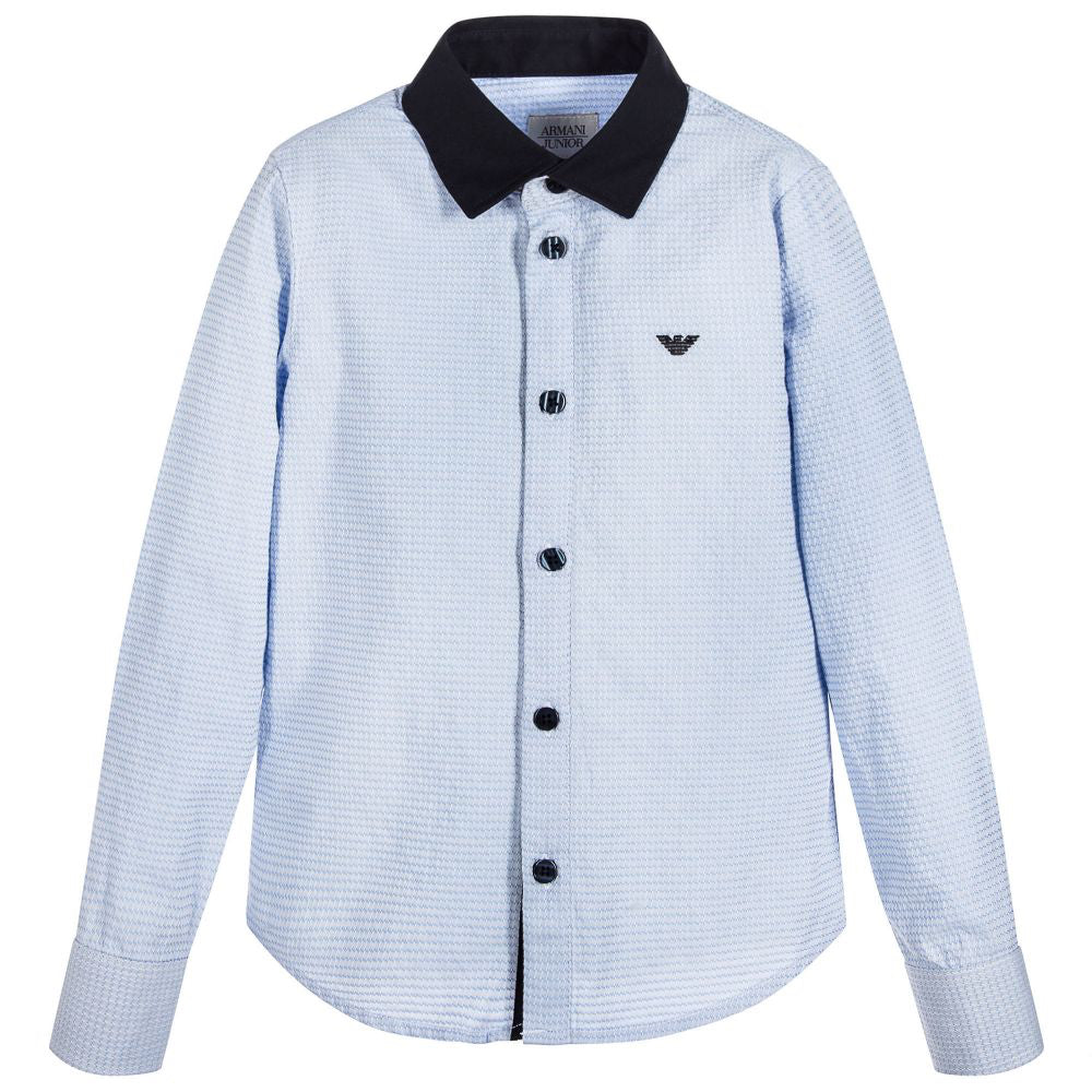 boys armani shirts