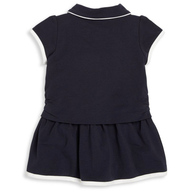 Armani Baby Girls Navy Blue Dress Dress 